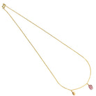 Collier Bahia Rhodolite Or 585/1000