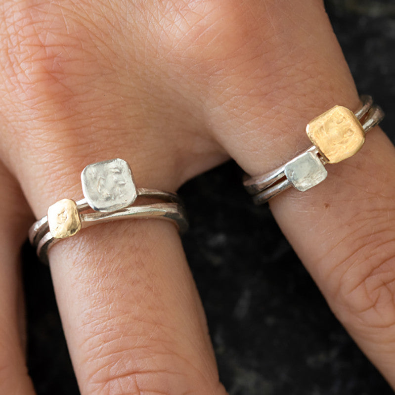 Bague Square Argent 925