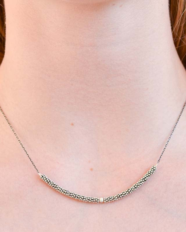 Collier Bhoutan 1 Sphère Argent 925