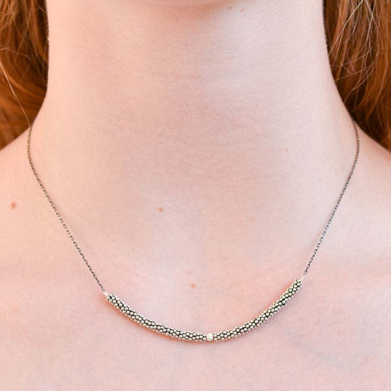 Collier Bhoutan 1 Sphère Argent 925