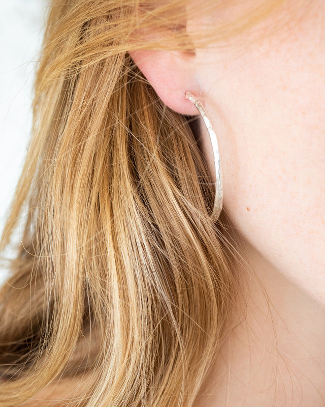 Créoles Brindilles M Argent 925