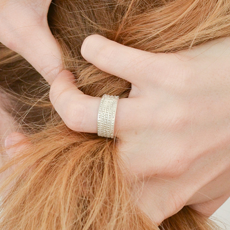 Bague Grenaille Large Argent 925