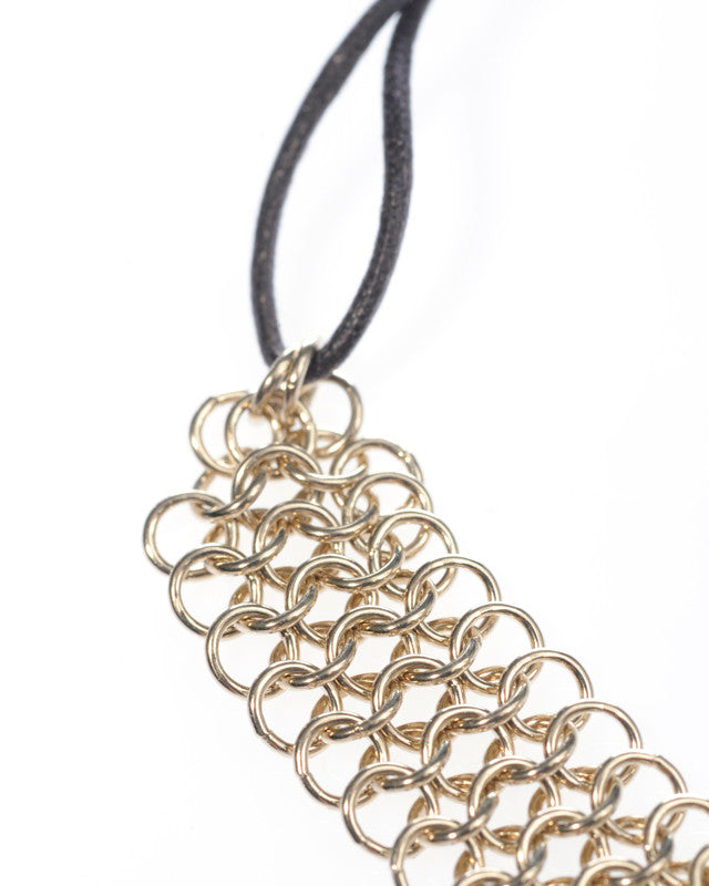 Bracelet Cotte de Mailles 48 Vermeil Or Clair