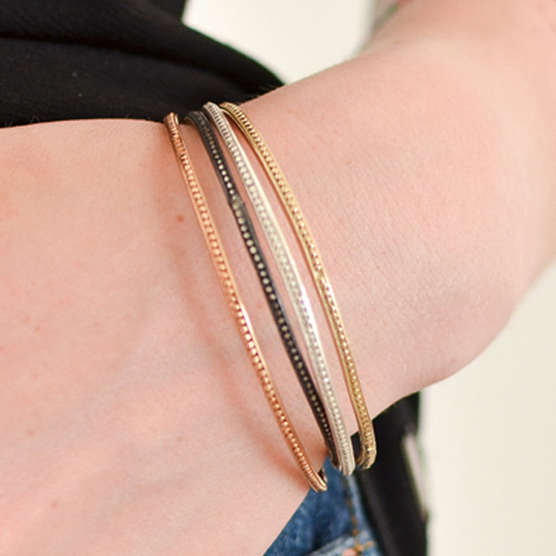 Bracelet Jonc Grenaille Argent 925