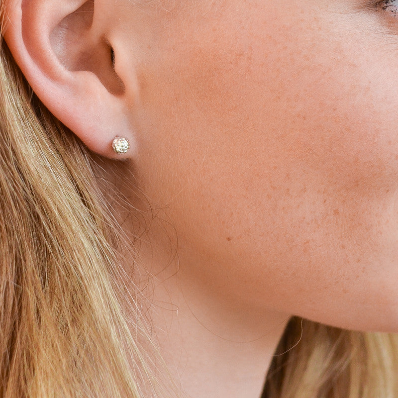 Boucles d'Oreilles Blossom Pistil Argent 925