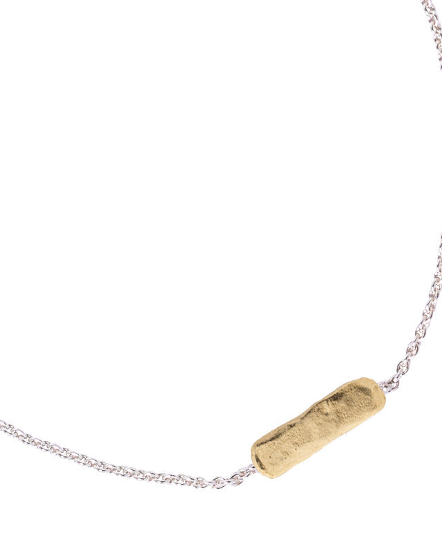 Bracelet Niger Chaîne Argent 925 et Or 585/1000