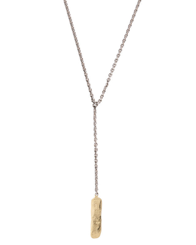 Collier Niger Argent 925 et Or 585/1000