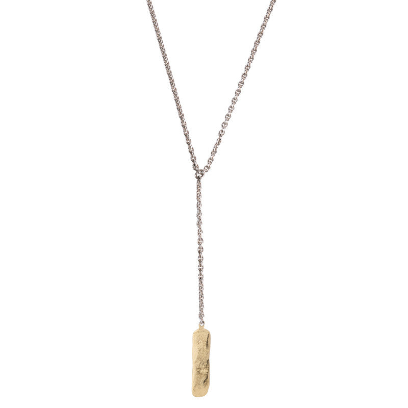 Collier Niger Argent 925 et Or 585/1000