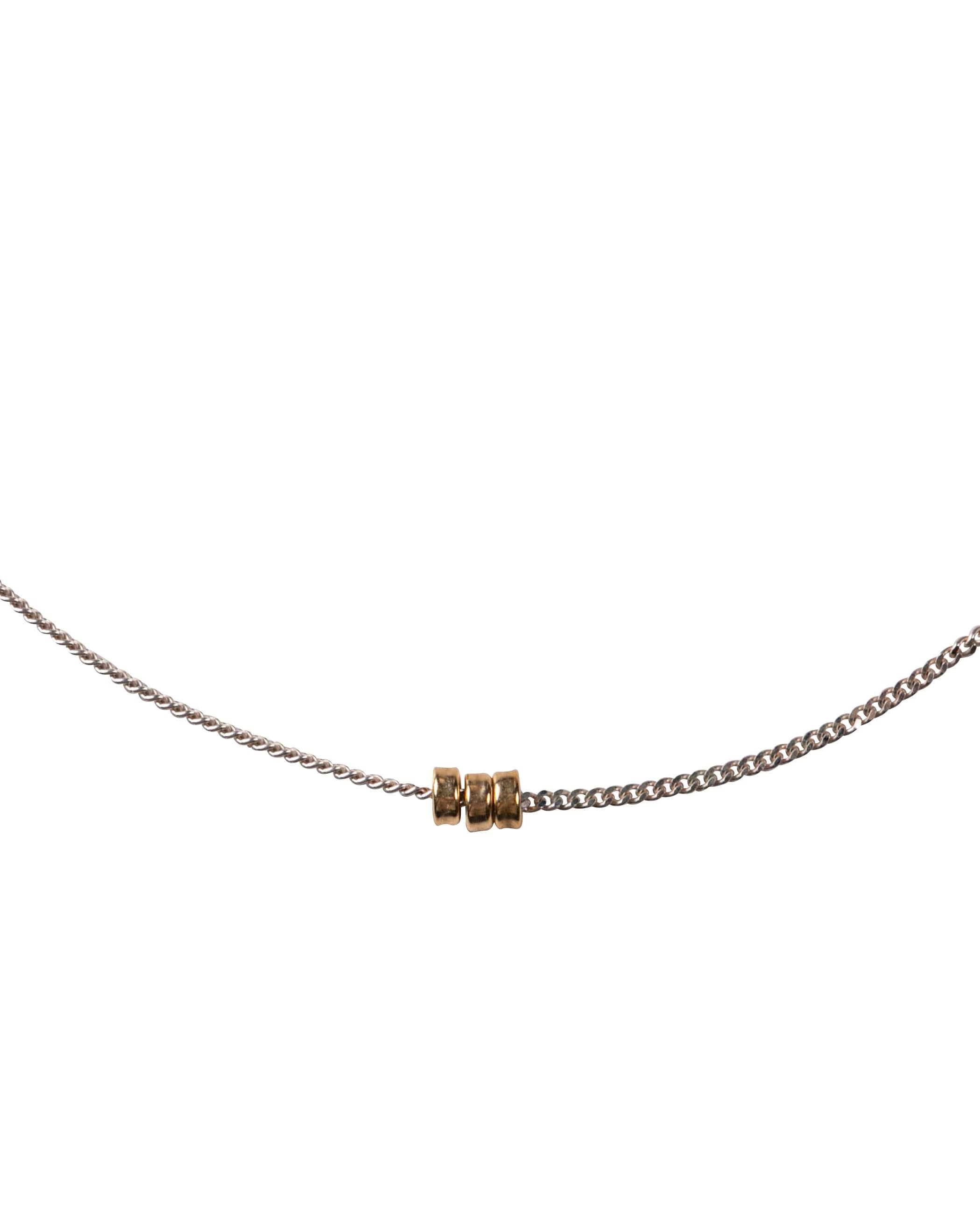 Collier Dune Argent 925 & Or 18K