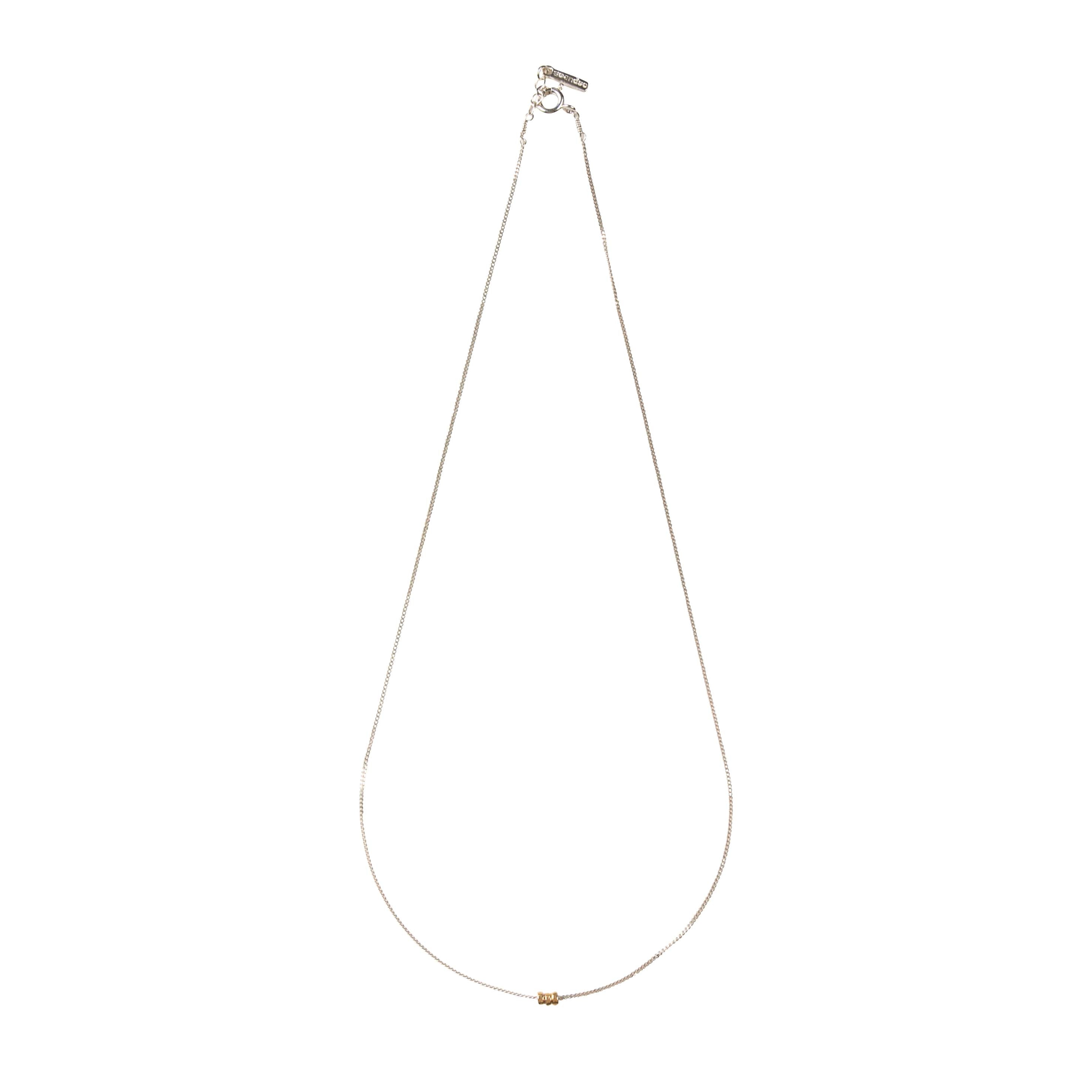Collier Dune Argent 925 & Or 18K