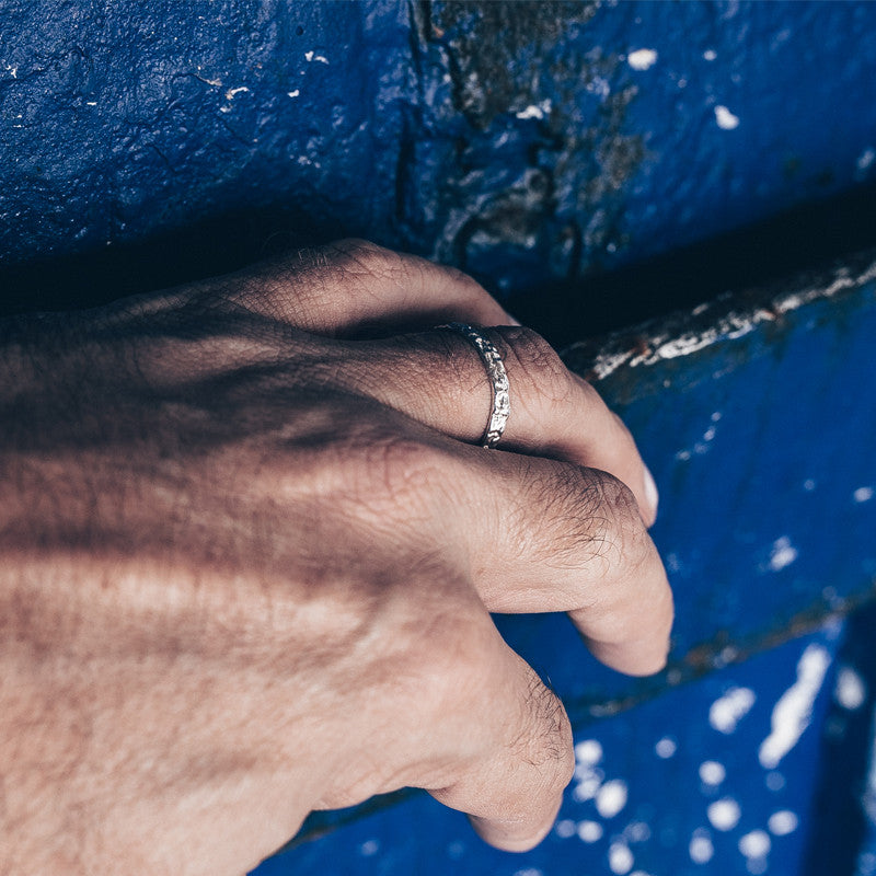 Bague Forest Rondin Argent 925