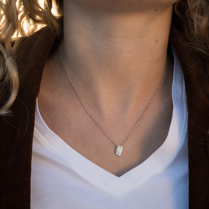 Collier Lichen PM Argent 925