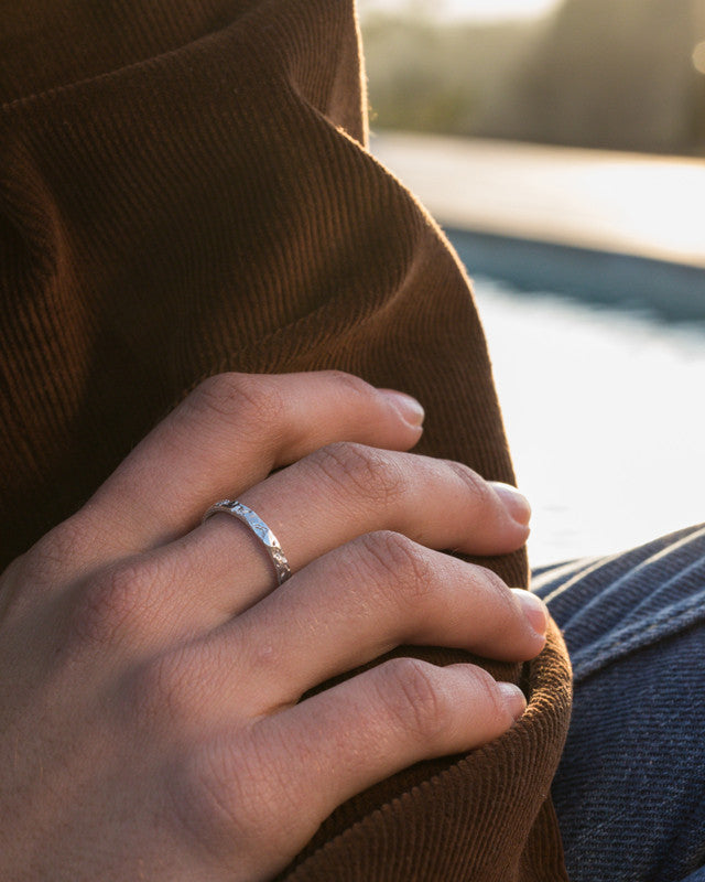 Bague Forest Rondin Argent 925