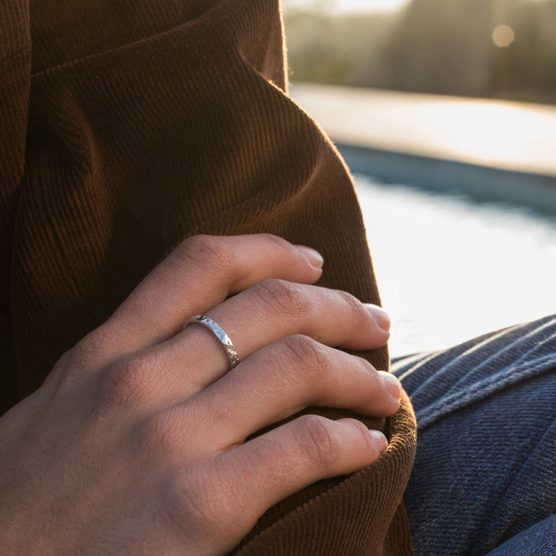 Bague Forest Rondin Argent 925