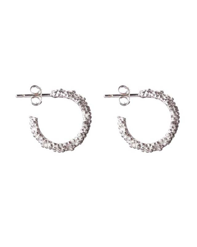 Créoles Billes Argent 925