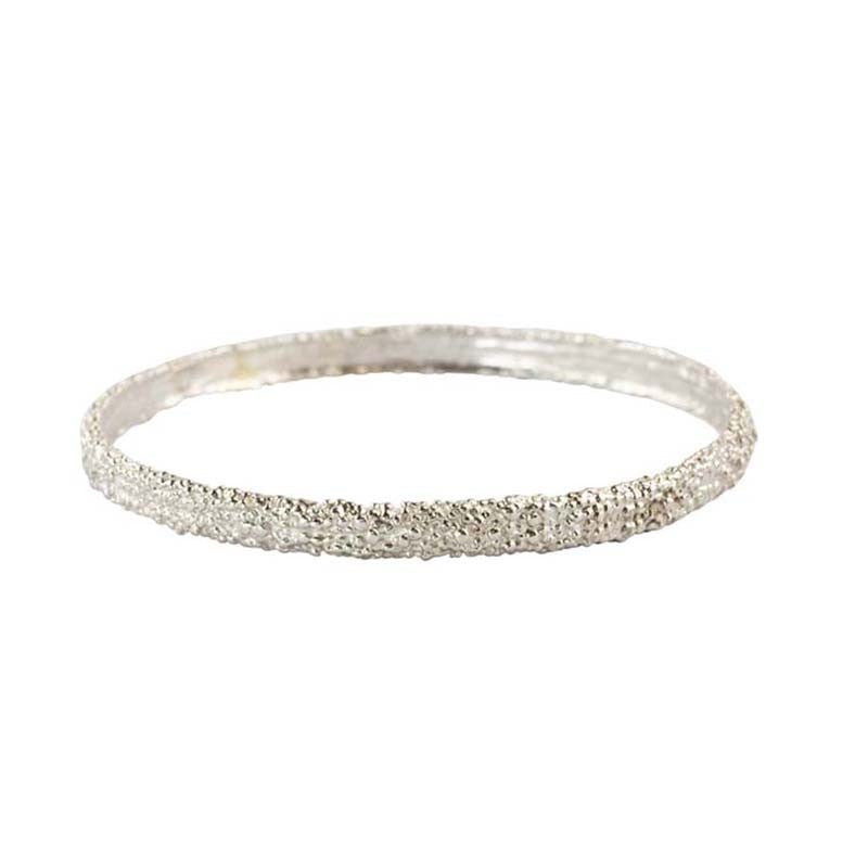 Jonc Billes Large Argent 925