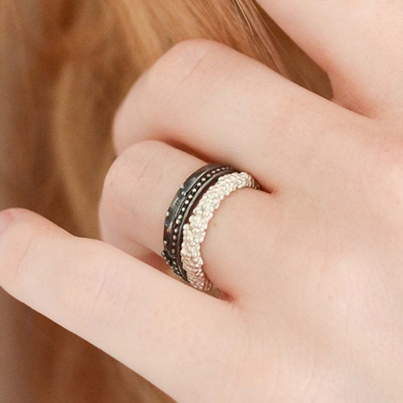 Bague Billes Argent 925