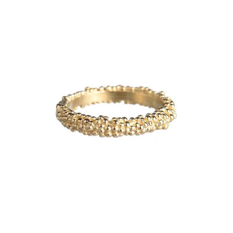 Bague Billes Vermeil Or Clair